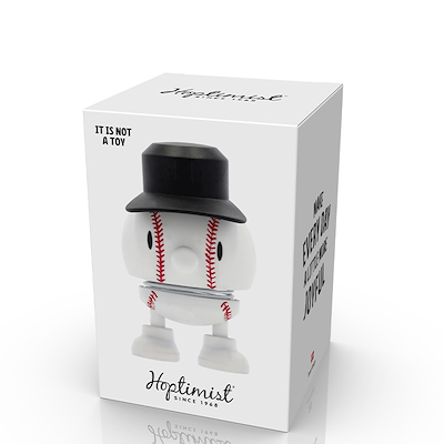 Hoptimist Sports Baseball Bumble figur hvid 7,6 cm