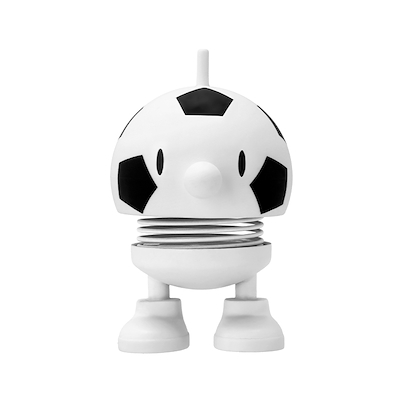 Hoptimist Sports Football Bumble figur hvid 7,6 cm