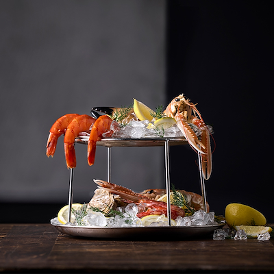 Funktion skaldyrsopsats 26x16,5 cm