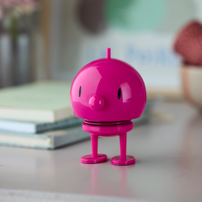 Hoptimist Bumble M figur pink H 10,5 cm