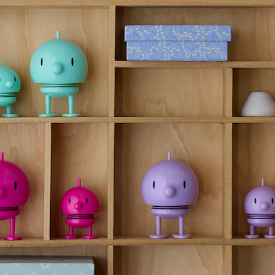 Hoptimist Bumble lyselilla 9,5 cm