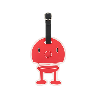 Hoptimist Bag Tag rød