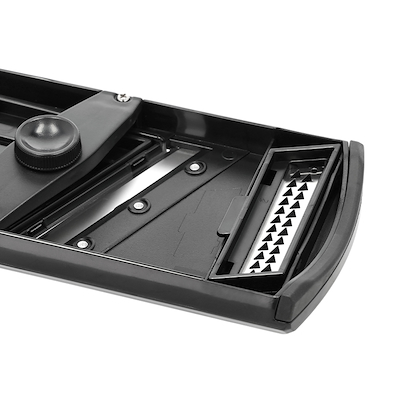 Holm mandolinjern sort/stål