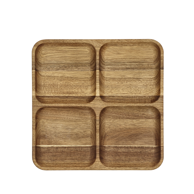Holm serveringsfad akacie 30.5cm x 30.5cm x 2.5 cm