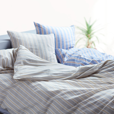 Södahl Flow sengetøj lyseblå 140x200 cm