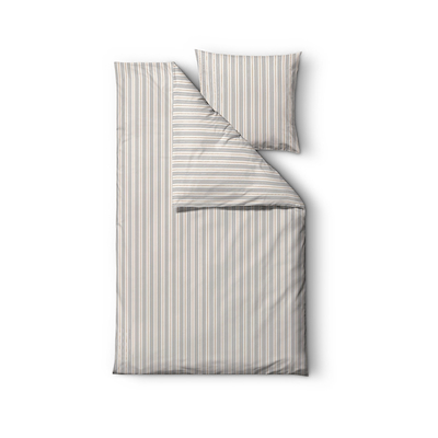 Södahl Flow sengetøj grå 140x220 cm