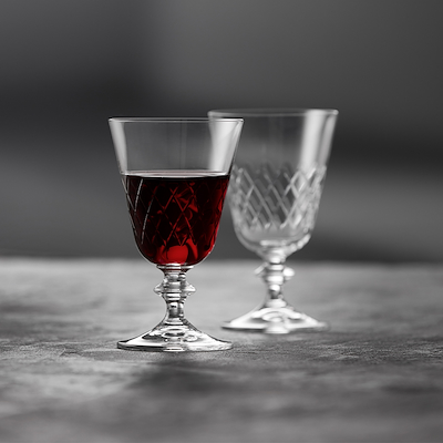 Lyngby Glas Eaton rødvinsglas klar 2 stk 26 cl