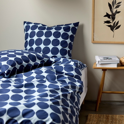 Södahl Zen sengetøj linen blue 140x220 cm