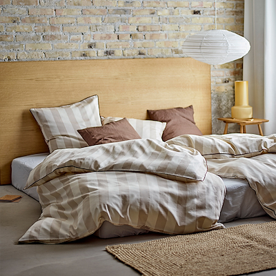 Södahl Ray sengetøj beige 140x200 cm