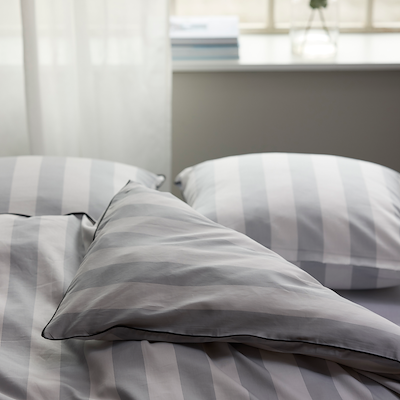 Södahl Ray sengetøj grå 140x220 cm