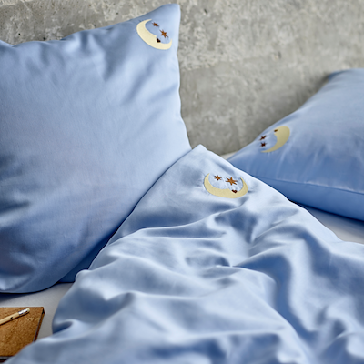 Södahl Bonne Nuit sengetøj lyseblå 140x200 cm