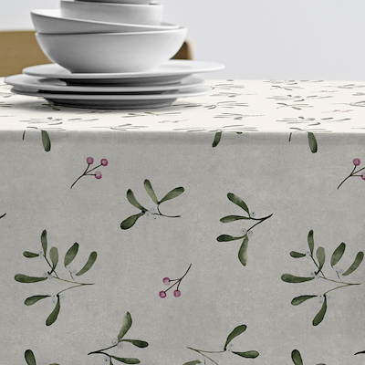 Södahl Christmas Days juledug hvid 140x350 cm