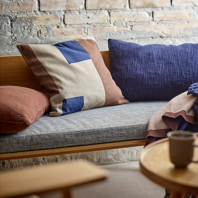 Södahl Fragment pude multifarvet 45x45 cm