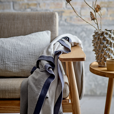 Södahl Impression plaid khaki 130x170 cm