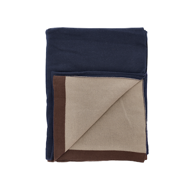 Södahl Impression plaid navy blå 130x170 cm