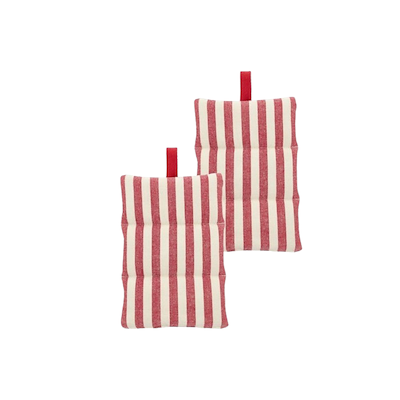 Södahl Harmony grydelapper rød 15x23 cm 2 stk