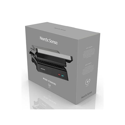 Nordi Sense mini paninigrill sort 1000 watt
