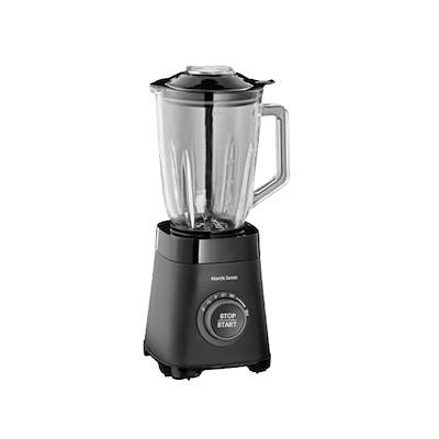 Nordic Sense blender sort 1,5 liter 1000 watt