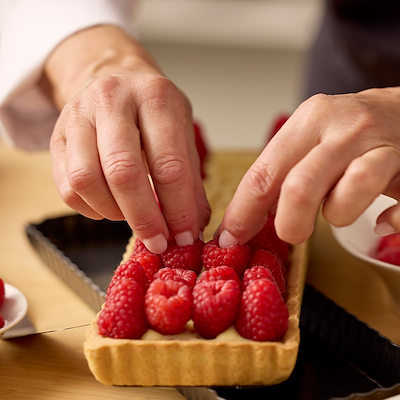 Blomsterbergs rektangulær tærteform dark grey 35x11 cm non-stick