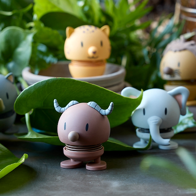 Hoptimist Soft leopard gul small