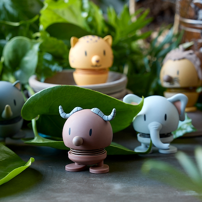 Hoptimist Soft bøffel brun small