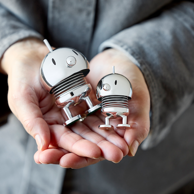 Hoptimist Bumble sæt XS/S sølvfarvet