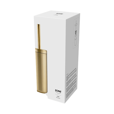 Zone Ume toiletbørste guld farve H43 cm