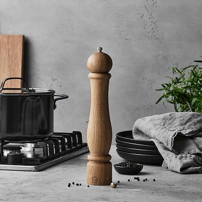 Pillivuyt Gourmet Douron salt- og peberkværn eg H30 cm