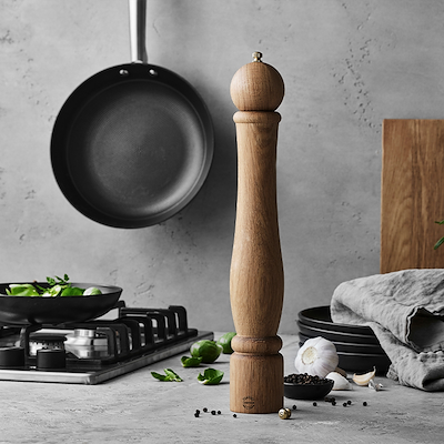 Pillivuyt Gourmet Douron salt- og peberkværn eg H40 cm
