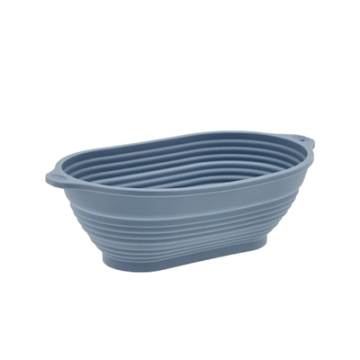 Funktion hævekurv oval blå silikone