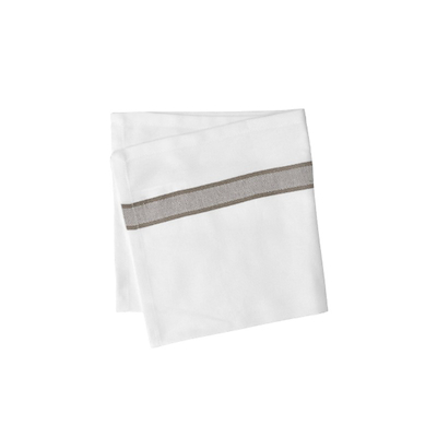 Pillivuyt stofserviet fungi/hvid 45x45 cm