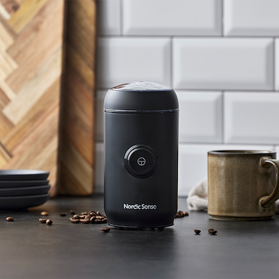 Nordic Sense kaffekværn sort H17,4 cm