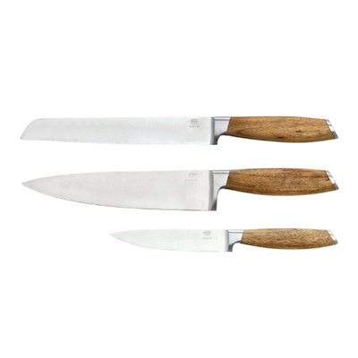 Holm knivsæt 3 dele akacie