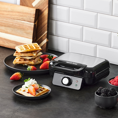 Nordic Sense multijern toaster sort/stål 1000 watt