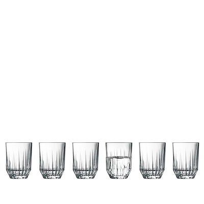 Lyngby Glas Astrid vandglas klar 25 cl 6 stk.