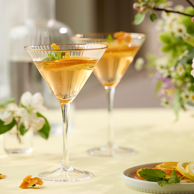 Lyngby Glas Palermo martiniglas 25 cl 4 stk.