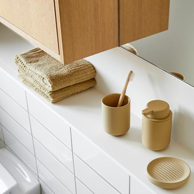 Zone Classic håndklæde camel 50x100 cm