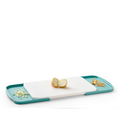 Rosti Separa skærebræt med bakker grøn 39,5 x 26,8 cm