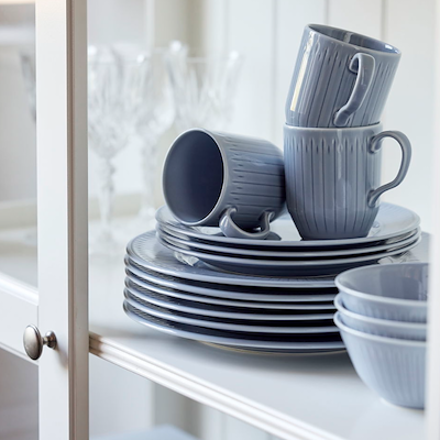 Coast Horizon skål blå Ø 14 cm 4 stk.