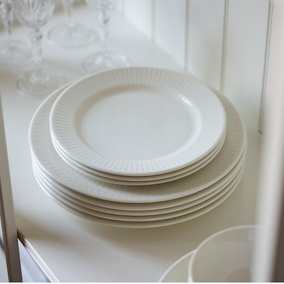 Coast Horizon frokosttallerken hvid Ø 22 cm 4 stk.