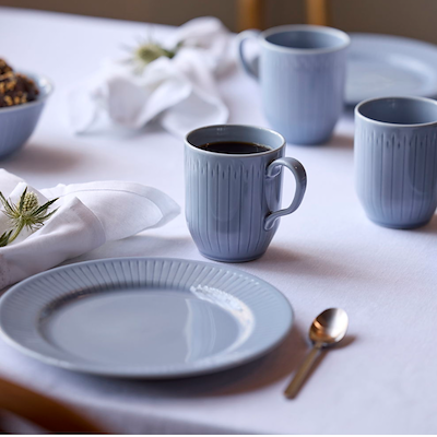 Coast Horizon frokosttallerken dueblå Ø 22 cm 4 stk.