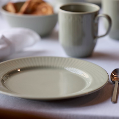 Coast Horizon frokosttallerken grøn Ø 22 cm 4 stk.