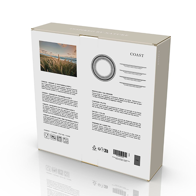 Coast Horizon middagstallerken hvid Ø 27 cm 4 stk.