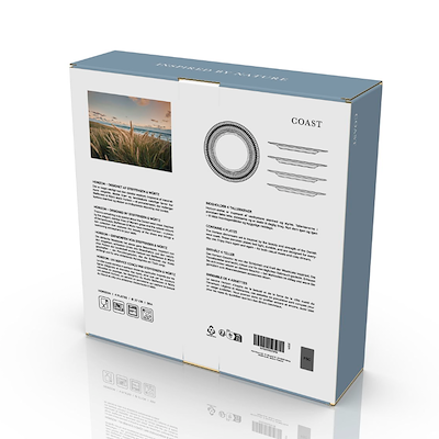 Coast Horizon middagstallerken blå Ø 27 cm 4 stk.