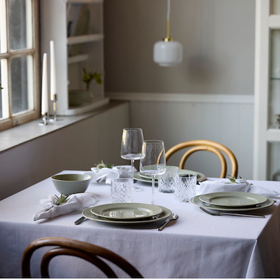 Coast Horizon middagstallerken grøn Ø 27 cm 4 stk.