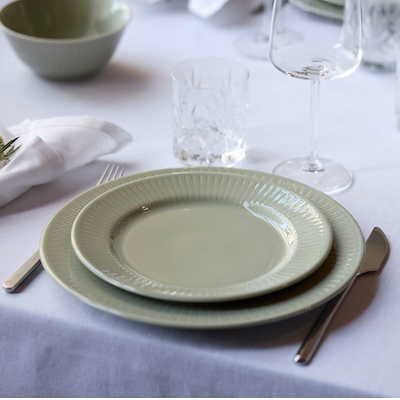 Coast Horizon middagstallerken grøn Ø 27 cm 4 stk.
