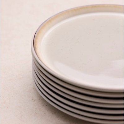 Bitz Gastro tallerken hvid/creme Ø 21 cm