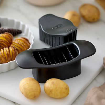 Rosti Classic hasselback-skærer sort