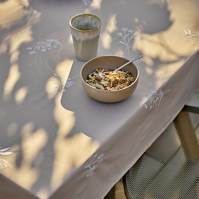 Södahl Charm dug sand/hvid140x320 cm