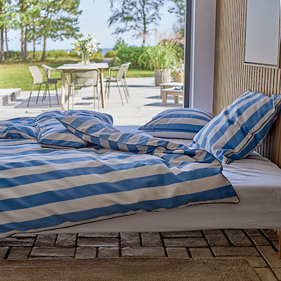 Södahl Ray sengetøj blå 140x220 cm